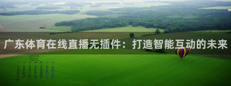 360体育直播在线直播观看：广东体育在线直播无插件：打造智能互动的未来