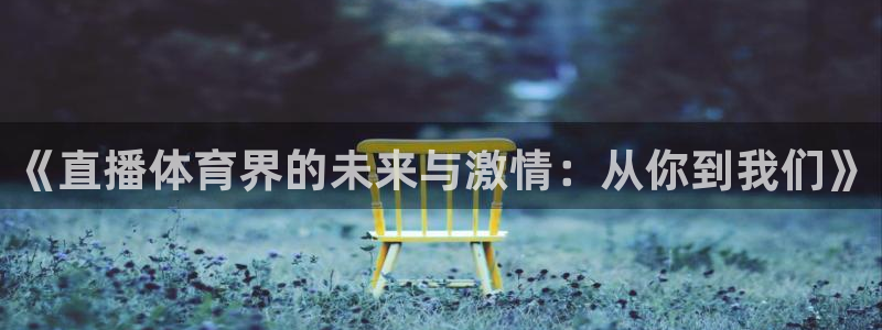 360雨燕免费直播足球比赛：《直播体育界的未来与激情：从你到我们》